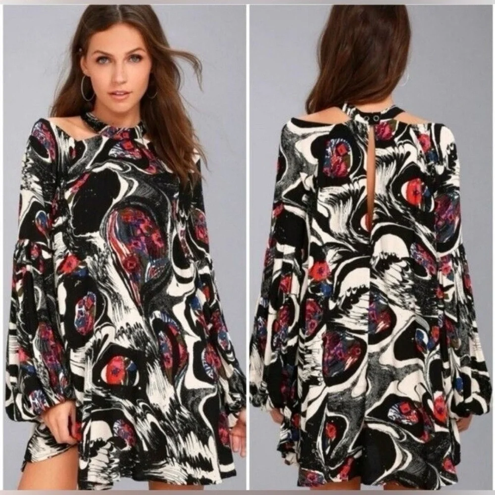 FREE PEOPLE | Drift Away Tunic Top / Mini Dress